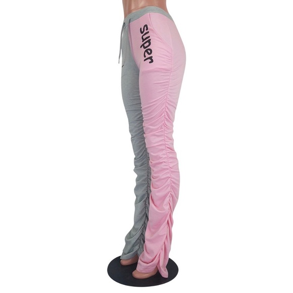 Two Toned $tacked Pants - Picture 5 of 6